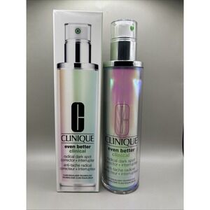Clinique Even Better Clinical Radical Dark Spot Corrector+Interrupter 3.4oz NEW